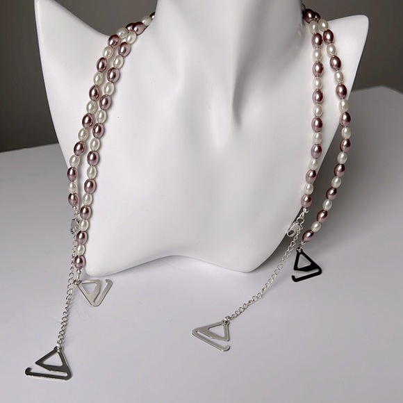 Handmade Woman Bra Strap with MOP - Picture 1 of 3